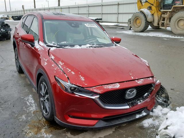 JM3KFBDM3J0447611 - 2018 MAZDA CX-5 GRAND RED photo 1