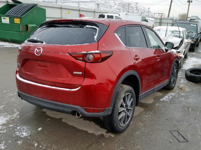 JM3KFBDM3J0447611 - 2018 MAZDA CX-5 GRAND RED photo 4