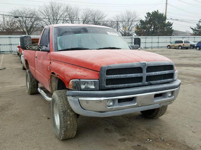 3B7KF26771M274382 - 2001 DODGE RAM 2500 RED photo 1