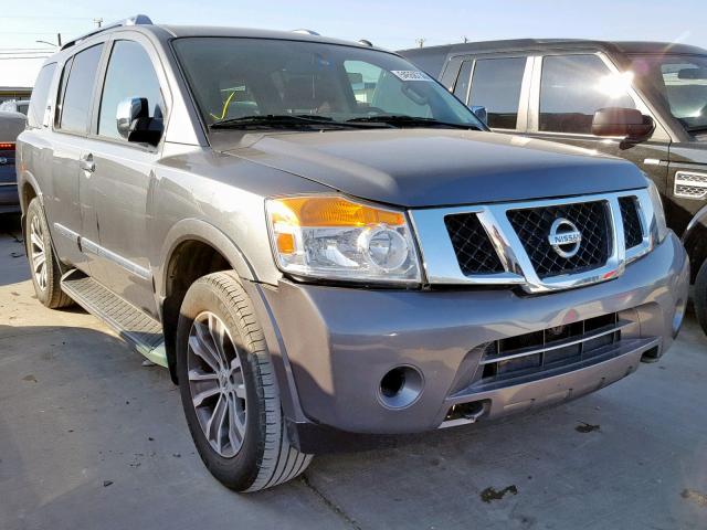 5N1BA0NC7FN615998 - 2015 NISSAN ARMADA SV GRAY photo 1