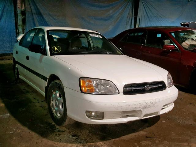 4S3BE6356Y7209444 - 2000 SUBARU LEGACY L WHITE photo 1