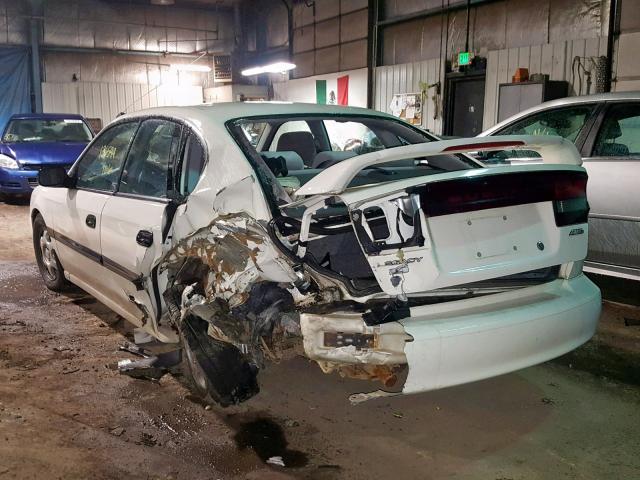 4S3BE6356Y7209444 - 2000 SUBARU LEGACY L WHITE photo 3