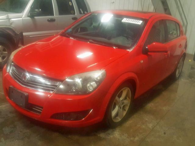 W08AT671285090403 - 2008 SATURN ASTRA XR RED photo 2