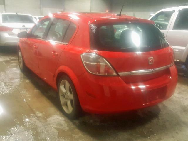 W08AT671285090403 - 2008 SATURN ASTRA XR RED photo 3