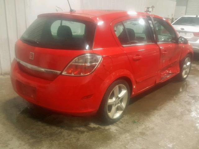 W08AT671285090403 - 2008 SATURN ASTRA XR RED photo 4