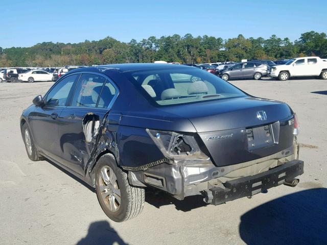 1HGCP2F49AA078580 - 2010 HONDA ACCORD LXP CHARCOAL photo 3