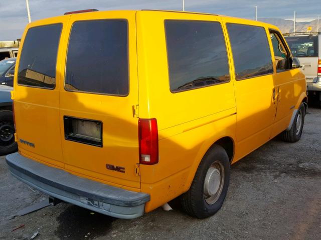 1GTDM19W6WB518548 - 1998 GMC SAFARI XT YELLOW photo 4