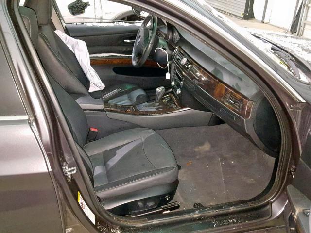 WBAVD53518A284630 - 2008 BMW 335 XI GRAY photo 5