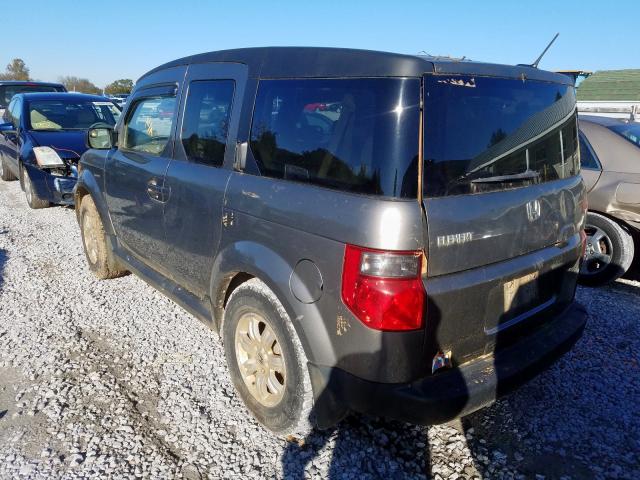 5J6YH28788L006495 - 2008 HONDA ELEMENT EX GRAY photo 3