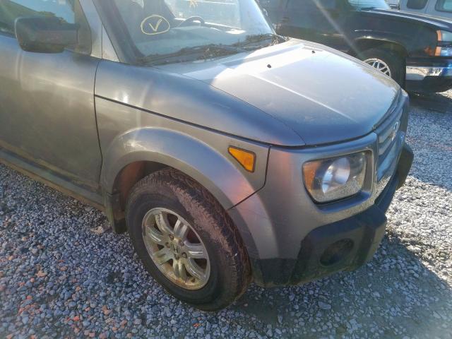 5J6YH28788L006495 - 2008 HONDA ELEMENT EX GRAY photo 9