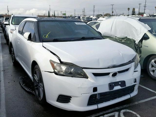 JTKJF5C76C3041642 - 2012 TOYOTA SCION TC WHITE photo 1