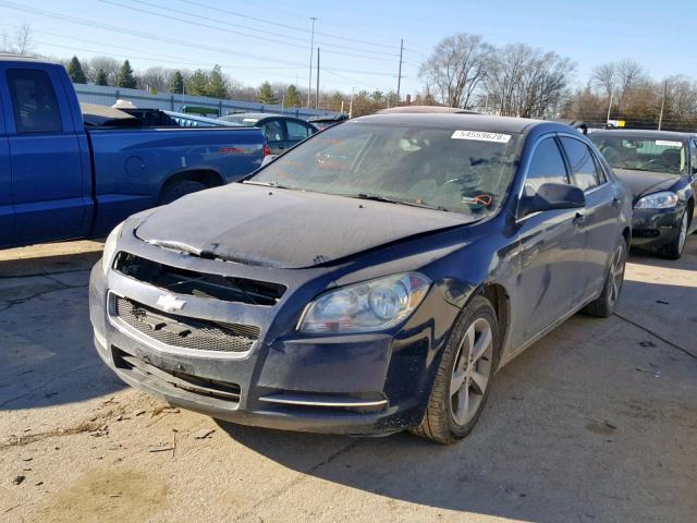 1G1ZJ57BX9F169972 - 2009 CHEVROLET MALIBU 2LT BLUE photo 2