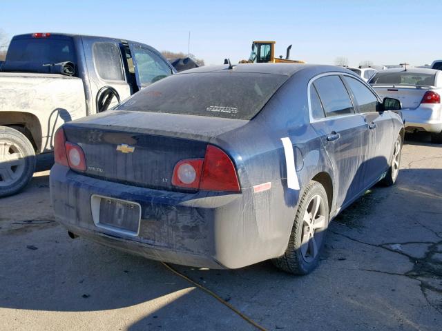 1G1ZJ57BX9F169972 - 2009 CHEVROLET MALIBU 2LT BLUE photo 4