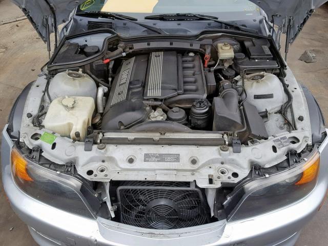 4USCH9339XLG01686 - 1999 BMW Z3 2.3 SILVER photo 7