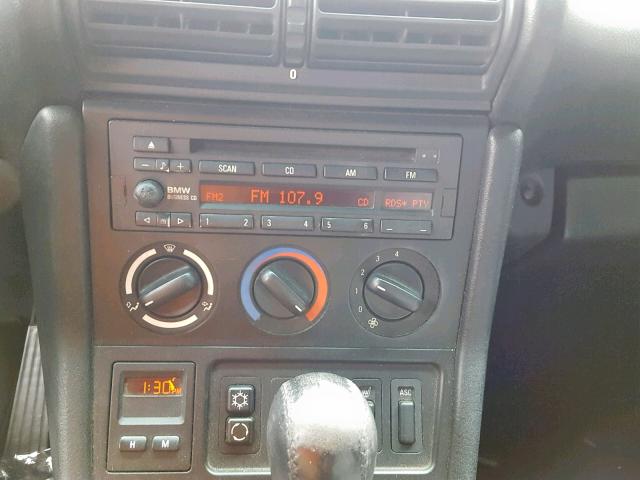 4USCH9339XLG01686 - 1999 BMW Z3 2.3 SILVER photo 9