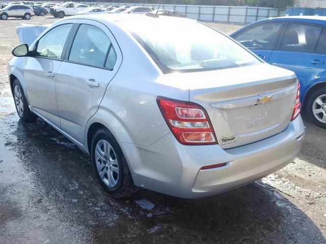 1G1JB5SH1J4115823 - 2018 CHEVROLET SONIC LS  照片 3