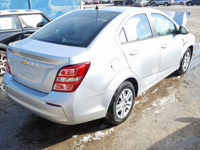 1G1JB5SH1J4115823 - 2018 CHEVROLET SONIC LS  照片 4