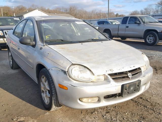 1B3ES56C82D551563 - 2002 DODGE NEON ES SILVER photo 1