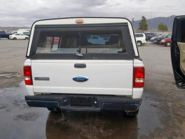 1FTYR10D87PA60577 - 2007 FORD RANGER WHITE photo 6