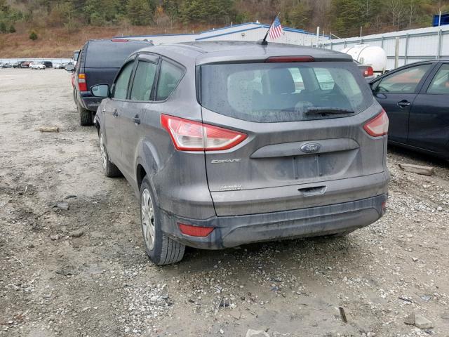 1FMCU0F77DUC12135 - 2013 FORD ESCAPE S GRAY photo 3