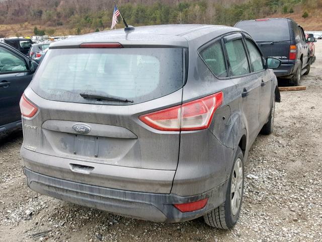 1FMCU0F77DUC12135 - 2013 FORD ESCAPE S GRAY photo 4