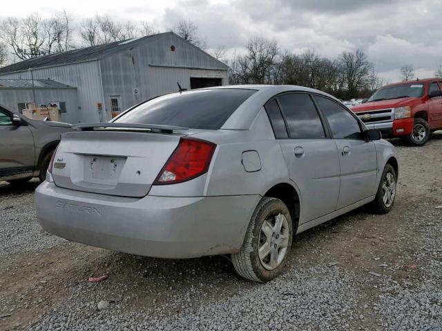 1G8AJ55F07Z177949 - 2007 SATURN ION LEVEL SILVER photo 4