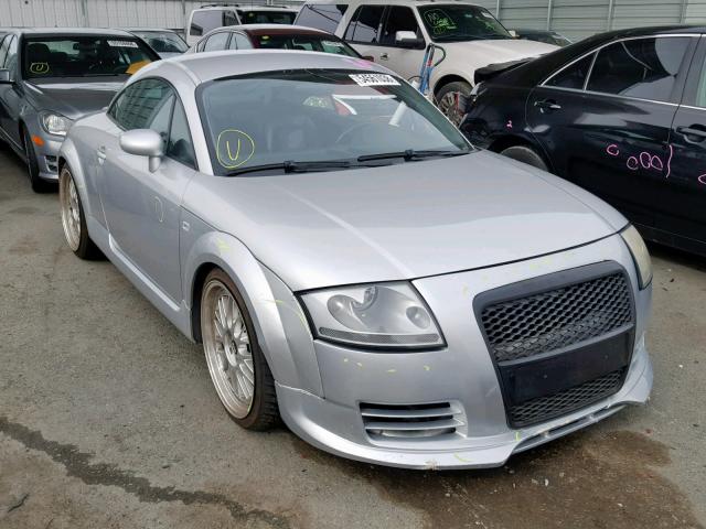 TRUWT28N311014540 - 2001 AUDI TT QUATTRO SILVER photo 1