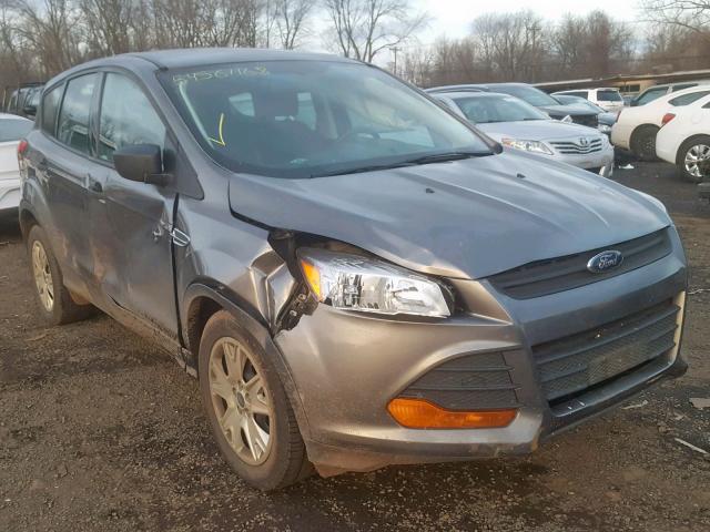 1FMCU0F77EUC80792 - 2014 FORD ESCAPE S GRAY photo 1