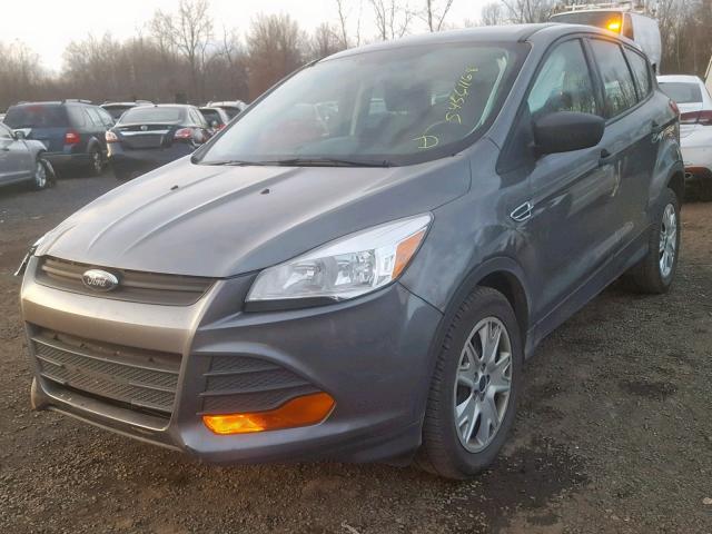 1FMCU0F77EUC80792 - 2014 FORD ESCAPE S GRAY photo 2