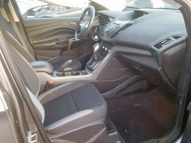 1FMCU0F77EUC80792 - 2014 FORD ESCAPE S GRAY photo 5