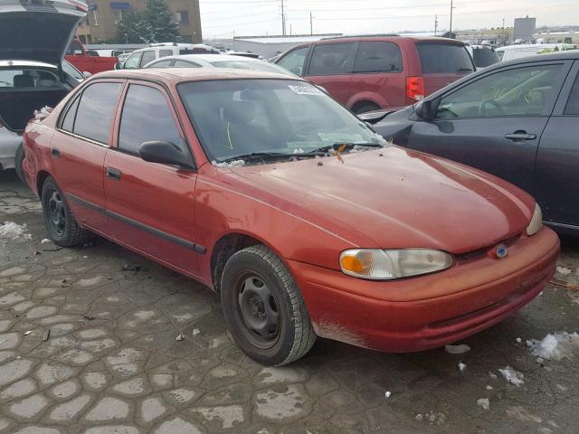 1Y1SK52821Z410150 - 2001 CHEVROLET GEO PRIZM RED photo 1