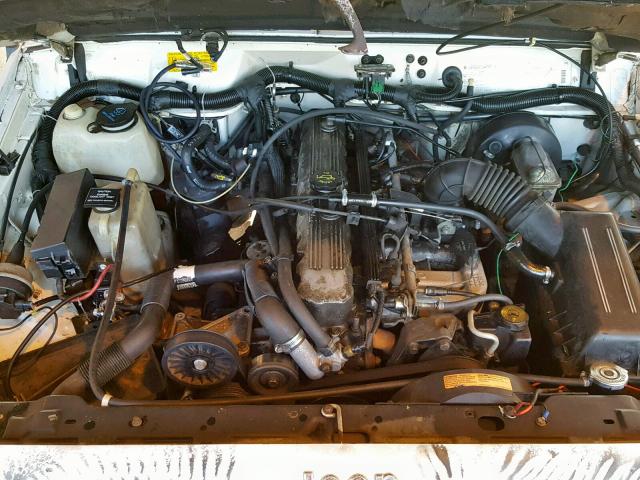 1J4FJ58S8NL186302 - 1992 JEEP CHEROKEE L WHITE photo 7