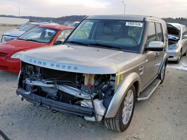 SALAK2D43BA556218 - 2011 LAND ROVER LR4 HSE LU GOLD photo 2