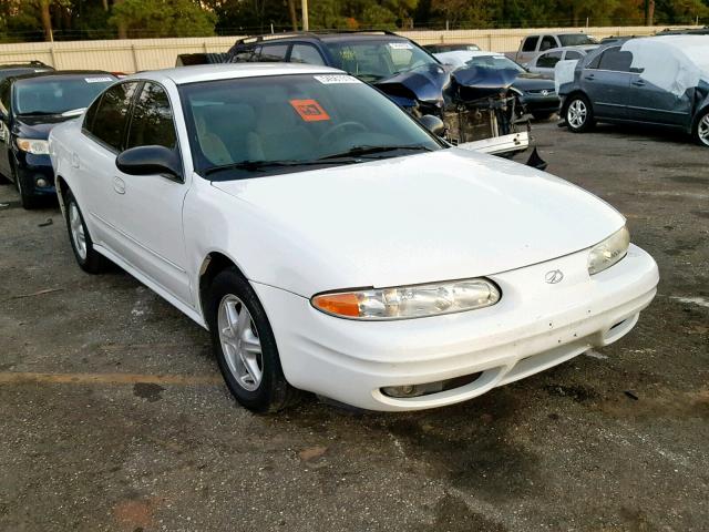 1G3NL52E84C149439 - 2004 OLDSMOBILE ALERO GL WHITE photo 1