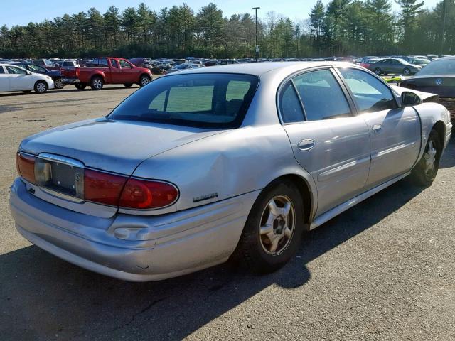 1G4HP54K814181989 - 2001 BUICK LESABRE CU GRAY photo 4