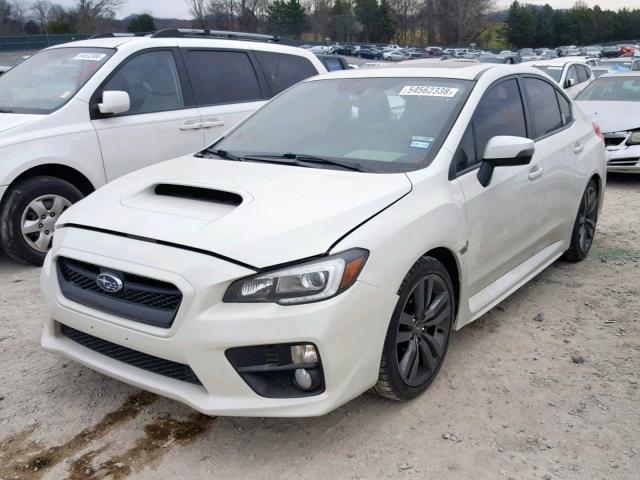 JF1VA1L62G9808256 - 2016 SUBARU WRX LIMITE WHITE photo 2