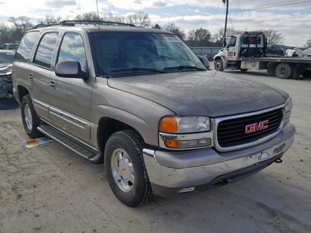 1GKEK13T31J168808 - 2001 GMC YUKON TAN photo 1