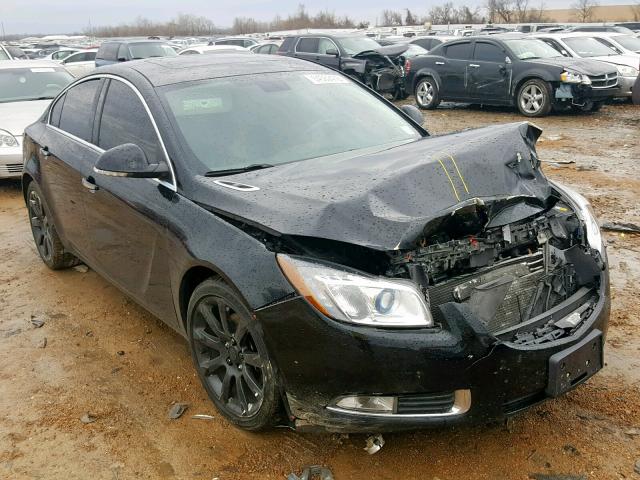 2G4GU5GV1C9170648 - 2012 BUICK REGAL PREM BLACK photo 1