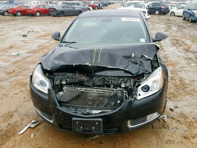 2G4GU5GV1C9170648 - 2012 BUICK REGAL PREM BLACK photo 9