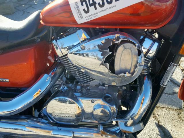 JH2RC534XCK500287 - 2012 HONDA VT750 C2F ORANGE photo 7