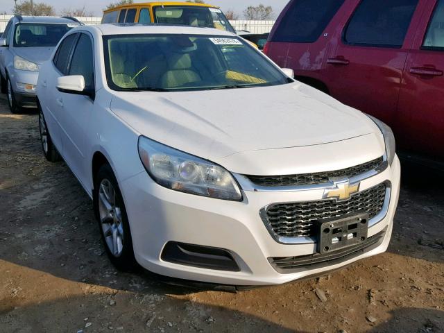 1G11C5SL2FF134815 - 2015 CHEVROLET MALIBU 1LT WHITE photo 1