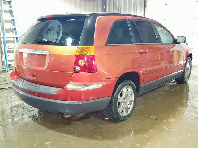 2A8GM68436R684658 - 2006 CHRYSLER PACIFICA T ORANGE photo 4