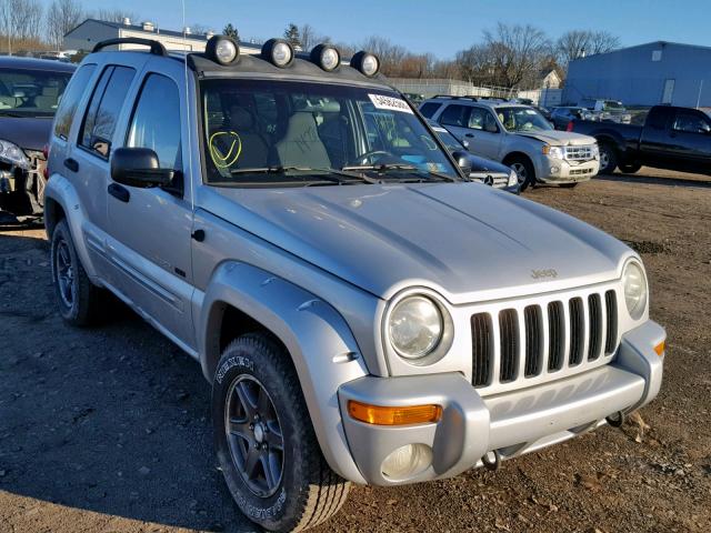 1J4GL38K02W347710 - 2002 JEEP LIBERTY RE SILVER photo 1