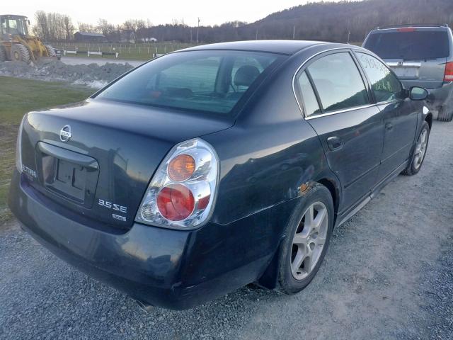 1N4BL11E53C328703 - 2003 NISSAN ALTIMA SE BLACK photo 4