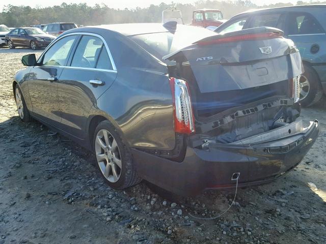 1G6AB5RX5G0121048 - 2016 CADILLAC ATS LUXURY GRAY photo 3