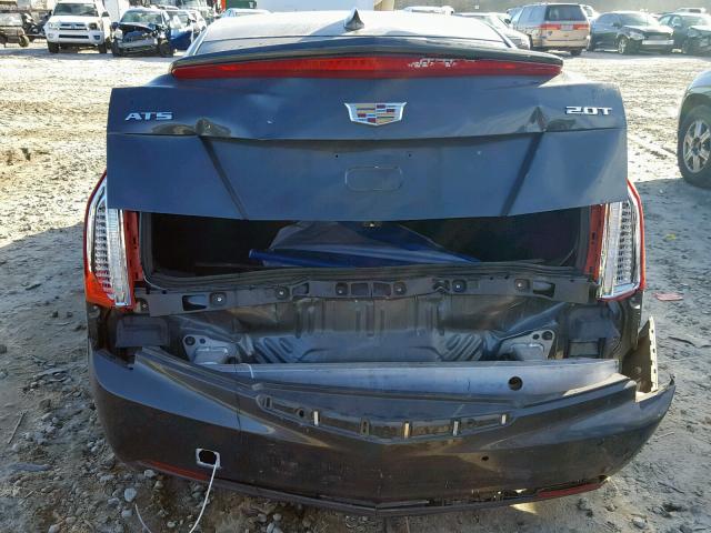 1G6AB5RX5G0121048 - 2016 CADILLAC ATS LUXURY GRAY photo 9