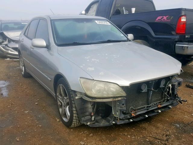 JTHBD192120059339 - 2002 LEXUS IS 300 SILVER photo 1