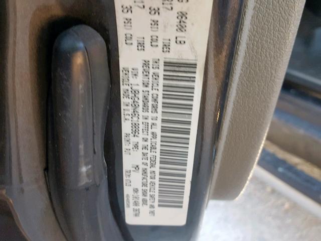 1J8HG48N46C188964 - 2006 JEEP COMMANDER GRAY photo 10