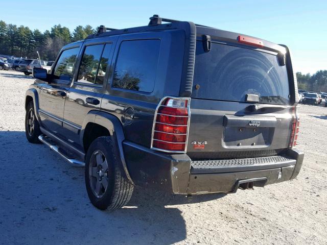 1J8HG48N46C188964 - 2006 JEEP COMMANDER GRAY photo 3