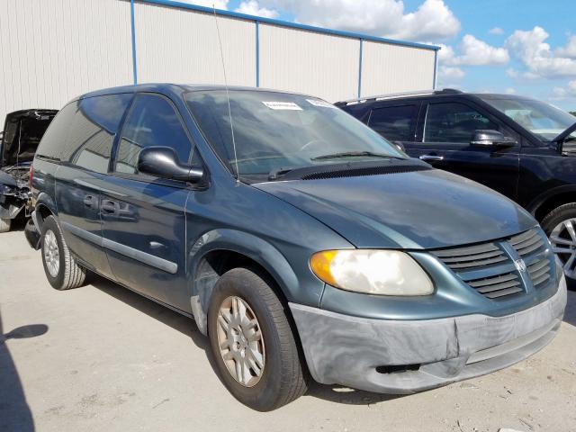 1D4GP25B96B730425 - 2006 DODGE CARAVAN SE GREEN photo 1